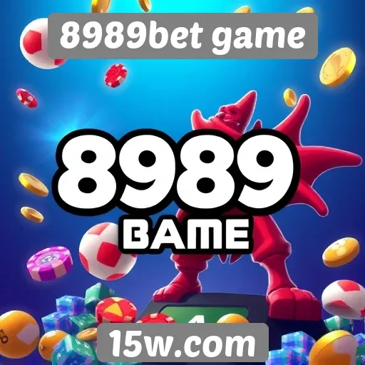 Variedade de jogos disponíveis no 8989bet game